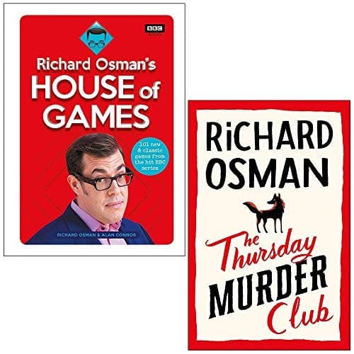 Cover of Richard Osman's House of Games & The Thursday Murder Club By Richard Osman 2 Books Collection Set