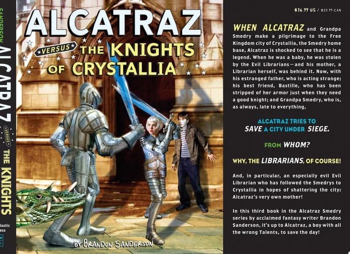 Cover of Alcatraz versus the Knights of Crystallia