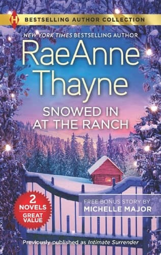 Cover of Snowed In at the Ranch & A Kiss on Crimson Ranch