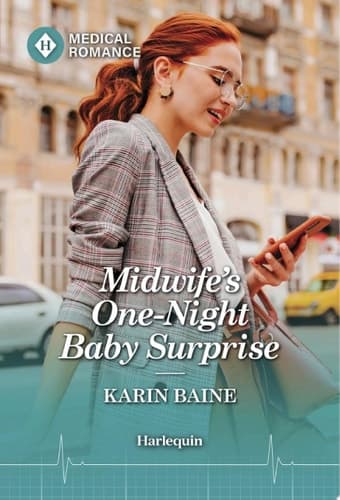 Cover of Midwife's One-Night Baby Surprise