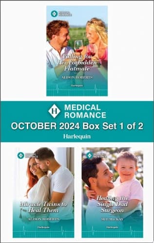 Cover of Harlequin Medical Romance October 2024 - Box Set 1 of 2