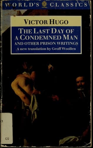 Cover of The last day of a condemned man