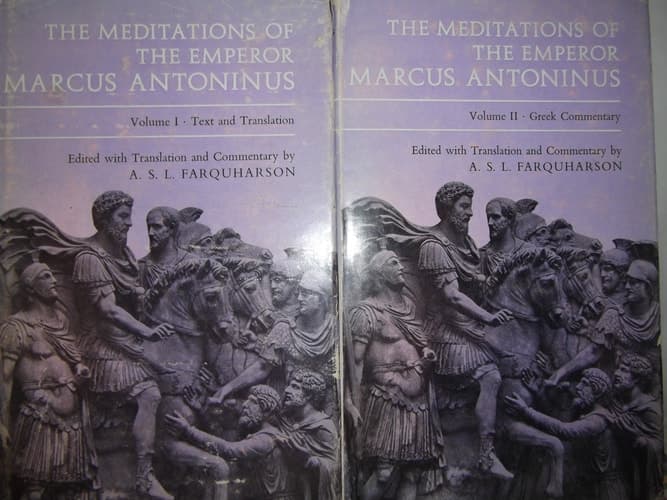 Cover of The Meditations of Marcus Aurelius Antoninus
