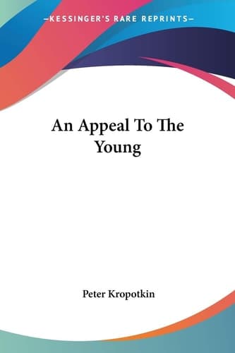 Cover of An Appeal To The Young