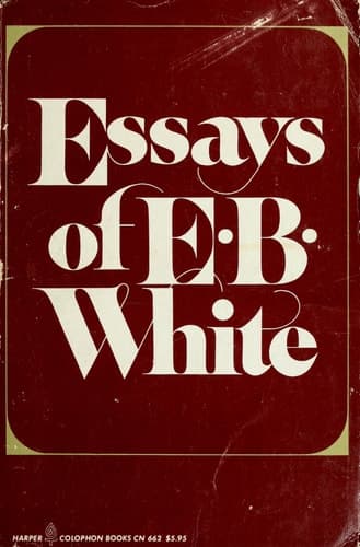 Cover of Essays of E.B. White