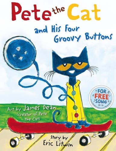 Cover of Pete the Cat and His Four Groovy Buttons