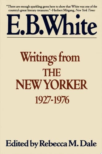 Cover of Writings from The New Yorker 1927-1976