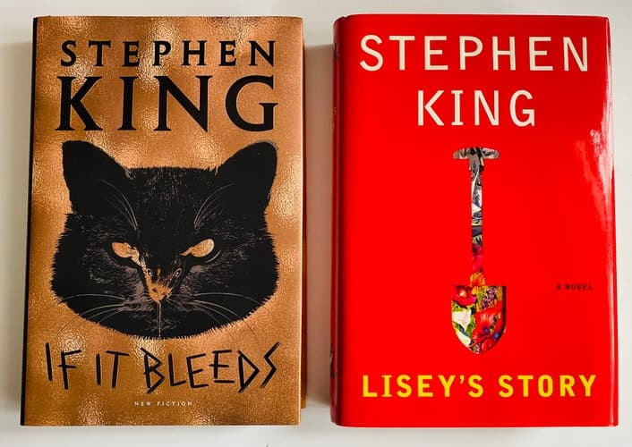 Cover of 2 Stephen King Books! 1) If it Bleeds 2) Lisey's Story