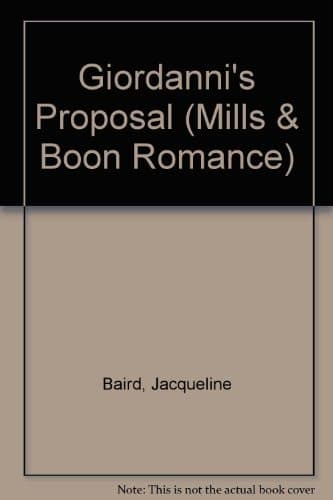 Cover of Giordanni's Proposal