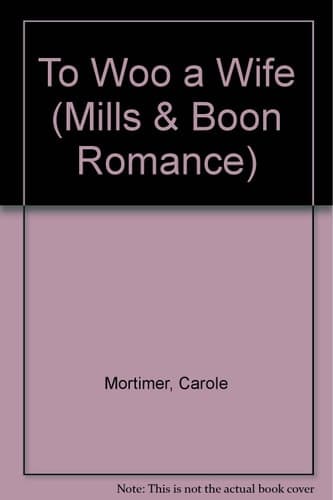 Cover of To Woo a Wife