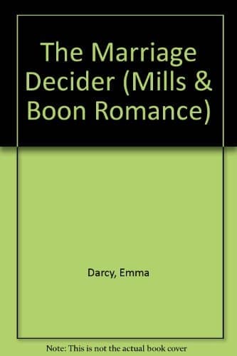 Cover of The Marriage Decider