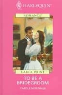 Cover of To Be a Bridegroom