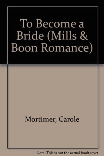 Cover of To Become a Bride
