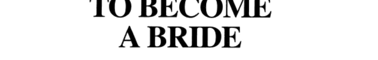 Cover of To Become a Bride