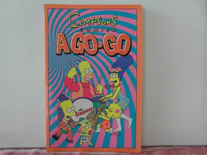 Cover of Simpsons Comics A-Go-Go