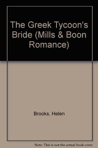 Cover of The Greek Tycoons Bride (Harlequin Large Type)