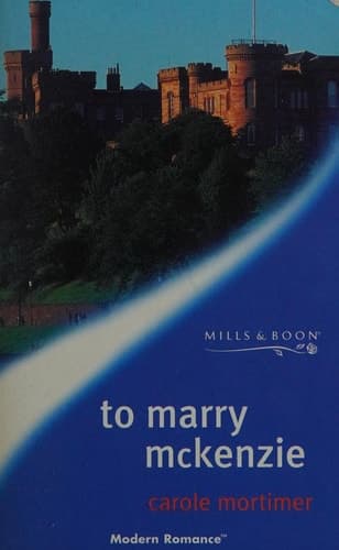 Cover of To Marry McKenzie