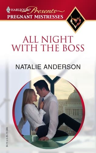 Cover of All Night With The Boss (Harlequin Presents: Pregnant Mistresses)