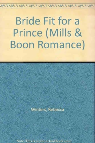 Cover of Bride Fit for a Prince