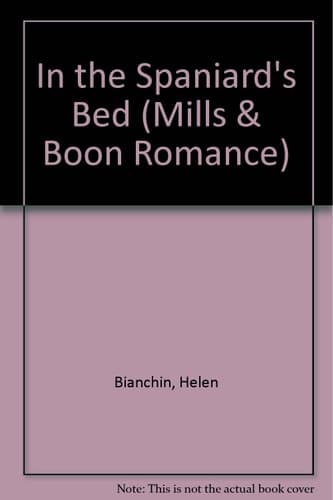 Cover of In the Spaniard's Bed