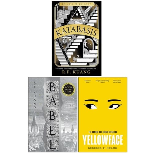 Cover of R.F. Kuang 3 Books Collection Set (Katabasis, Babel & Yellowface)