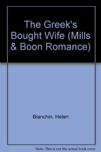 Cover of Greek's Bought Wife