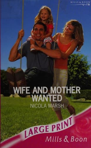 Cover of Wife and mother wanted