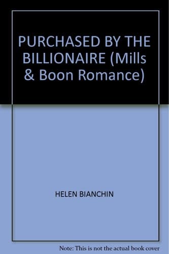 Cover of Purchased by the Billionaire