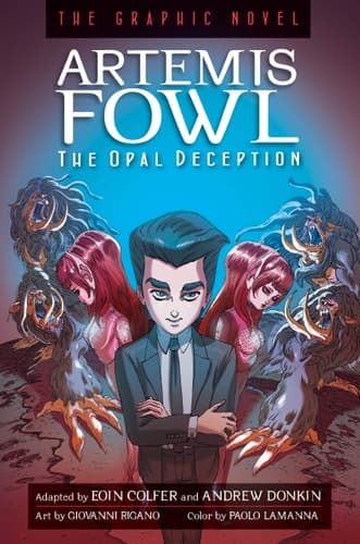 Cover of Artemis Fowl The Opal Deception Graphic Novel