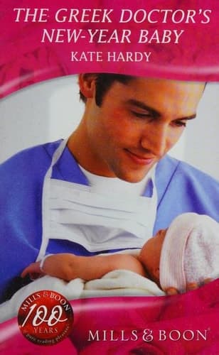 Cover of The Greek Doctor's New-Year Baby