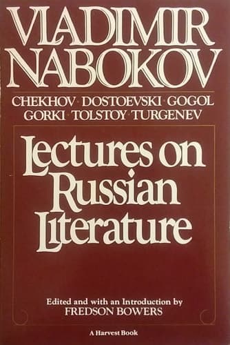 Cover of Lectures on Russian Literature