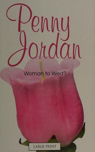 Cover of Woman to wed?
