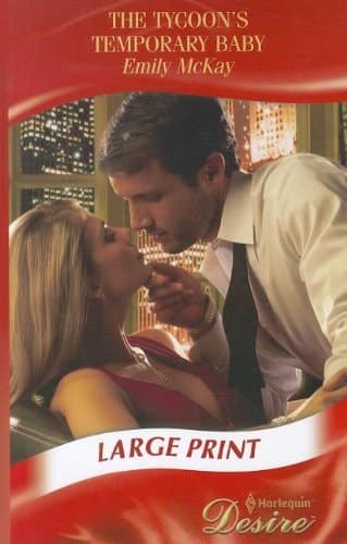 Cover of The tycoon's temporary baby