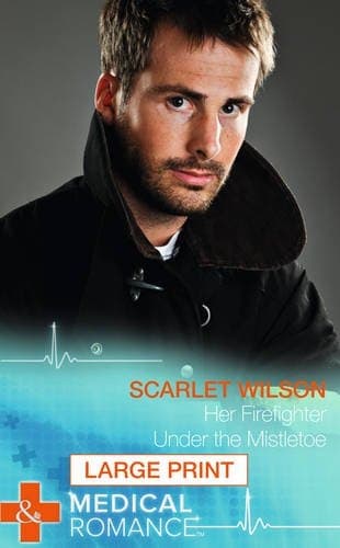 Cover of Her Firefighter under the Mistletoe