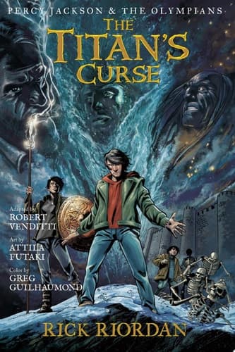 Cover of Percy Jackson and the Olympians: The Titan's Curse: The Graphic Novel