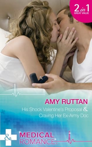 Cover of His Shock Valentine's Proposal / Craving Her Ex-Army Doc
