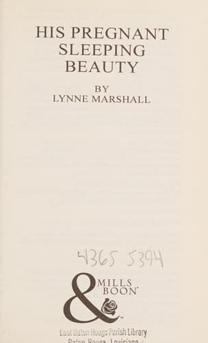 Cover of His Pregnant Sleeping Beauty