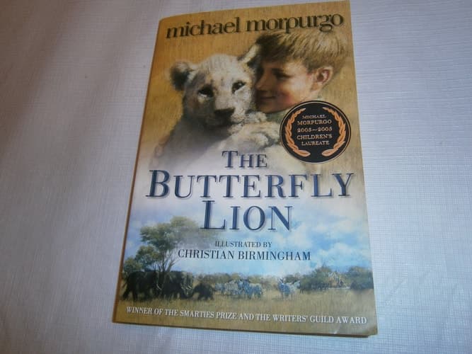 Cover of The butterfly lion