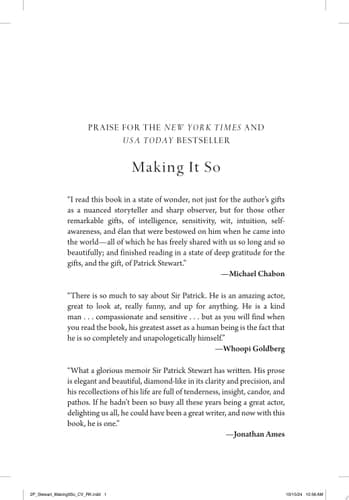 Cover of Making It So