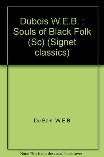 Cover of Souls of Black Folk