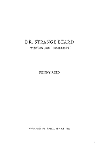 Cover of Dr. Strange Beard A Small Town Romantic Comedy