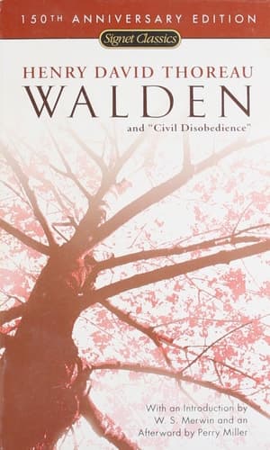 Cover of Walden and Civil Disobedience (150th Anniversary) (Signet Classics)