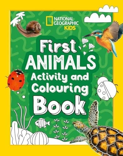 Cover of First Animals Activity and Colouring Book