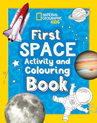 Cover of First Space Activity and Colouring Book