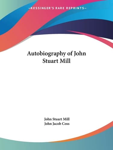 Cover of Autobiography of John Stuart Mill