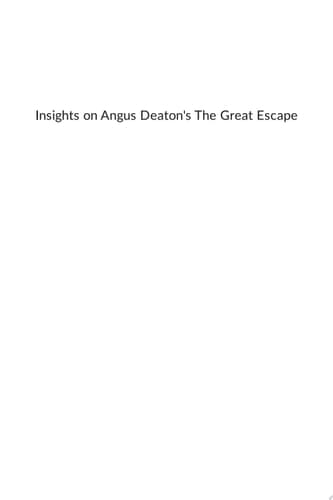 Cover of Summary of Angus Deaton's The Great Escape