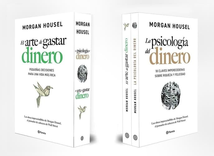 Cover of Estuche Morgan Housel: (La psicología del dinero / El arte de gastar dinero)