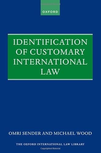 Cover of Identification of Customary International Law