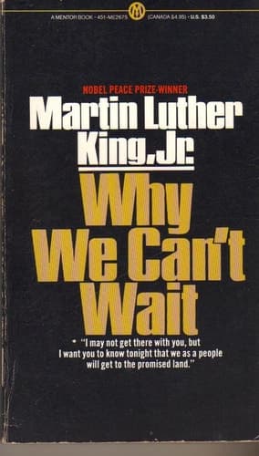 Cover of Why we can't wait