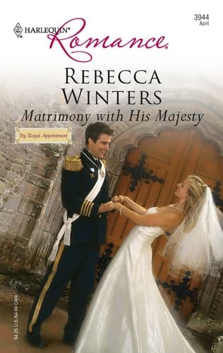 Cover of Matrimony With His Majesty (Harlequin Romance)